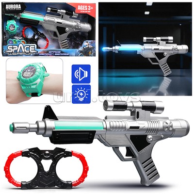 Набор оружия "Миротворец" (свет, звук) на батарейках, в коробке