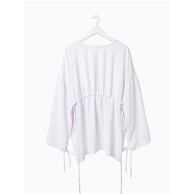 Костюм женский (туника, брюки) MINAKU: Casual Collection, размер 54, белый