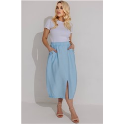 Юбка женская  175/02/Голубой