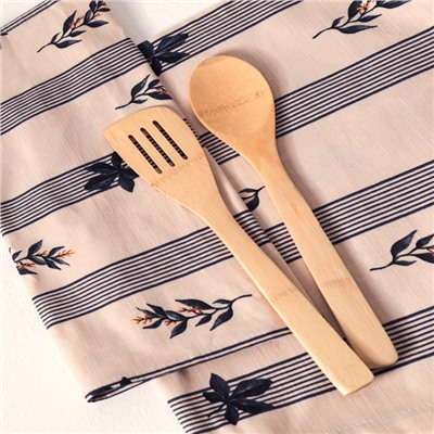 Фартук «Этель» Leaves, 60×70 см, 100% хлопок, репс 220 г/м²