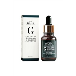 Cos De BAHA Сыворотка c гликолевой кислотой для проблемной кожи / G Glycolic Acid 10 AHA Serum, 30 мл KRISTALLER, 1130078