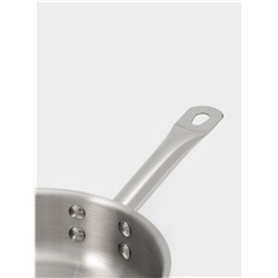 Сковорода-сотейник Hanna Knövell, 1.7 л, d=20 см, h=6 см, толщина стенки 0.6 мм, индукция, нержавеющая сталь