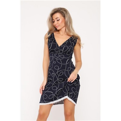 Сорочка 88099 (Темно-синий)