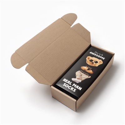 Носки мужские KAFTAN Real man, р. 41-44 (27-29 см), набор 5 пар