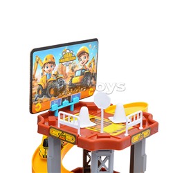 Парковка "Приключения на стройке" (82 предмета) в коробке