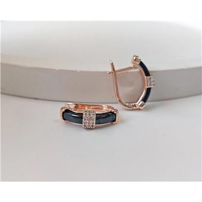 Серьги с керамикой