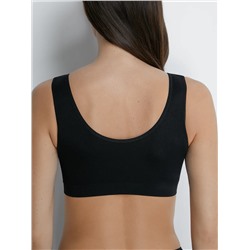 Omsa Топ OmS131 Майка "Toп" женская (кроп-топ на широких бретелях), PA