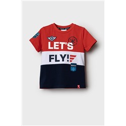 Фуфайка трикотажная для мальчиков (футболка) PLAYTODAY, 1243579