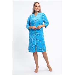 Халат 01 Бренд Rozhkova KV (Голубой)