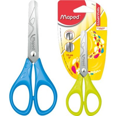 Ножницы детские 130 мм ESSENTIALS в блистере 464210 Maped