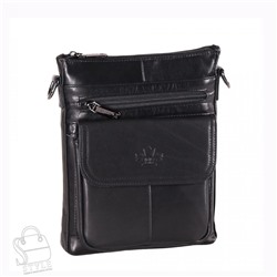 Сумка мужская кожаная 22335-3Z black Zinimsk
