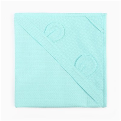 Уголок детский вафельный «Экономь и Я», 90×90 см, хлопок 100%, небесный