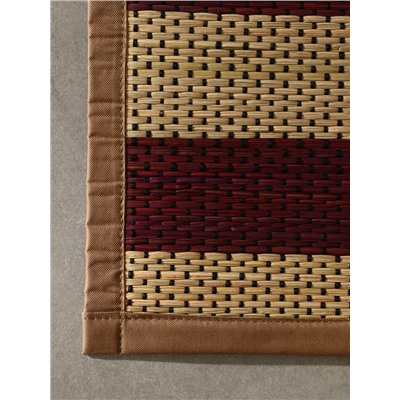 Коврик плетёный из сиграса, 80×50×0.7 см