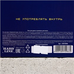 Подарочный набор «Удачи, богатства!», гель для душа и шампунь для волос водк, 2×250 мл, Чистое счастье
