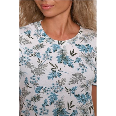 Сорочка женская 33601 (Белый, морской)