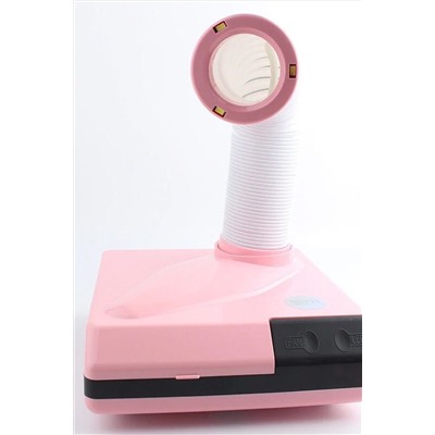Nail Art Пылесос для маникюра настольный 60 Вт, розовый KRISTALLER, 1130487