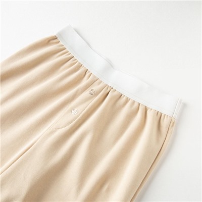 Брюки домашние женские MINAKU: Home collection, бежевые, размер 42