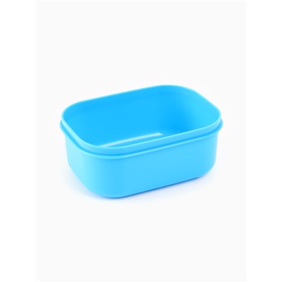 Ланч-бокс прямоугольный, 500 мл, Синий трактор