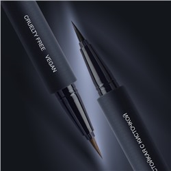 Подводка-Фломастер для глаз Водостойкая с кисточкой тон 01 black
