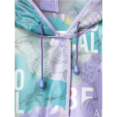 Плащ из полимерного материала для женщин (дождевик)