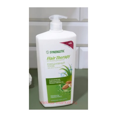 Synergetic Бальзам для волос ежедневный уход Hair Therapy 900мл 701429
