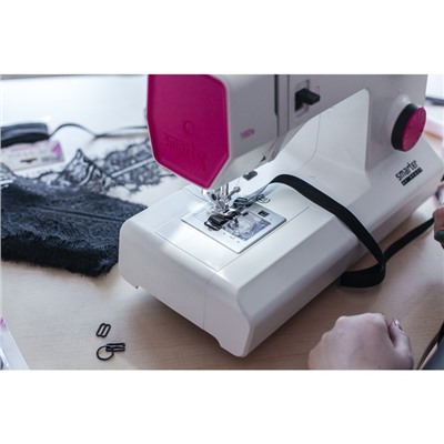 Резинка для бретелей, блестящая, 15 мм, 10±0.5 м, чёрная