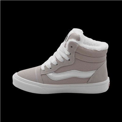 Кроссовки на меху 6687-2 бежевые п/п