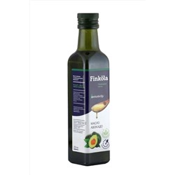Масло авокадо "Finkola" нерафинированное ст. бутылка 250мл ЭКОПРОДУКТЫ, 1185019