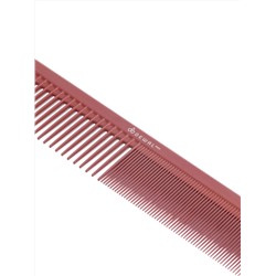 Dewal Профессиональный гребень для волос комбинированный / Carbon Bordo 6039 CBN, 21,5 см 20822