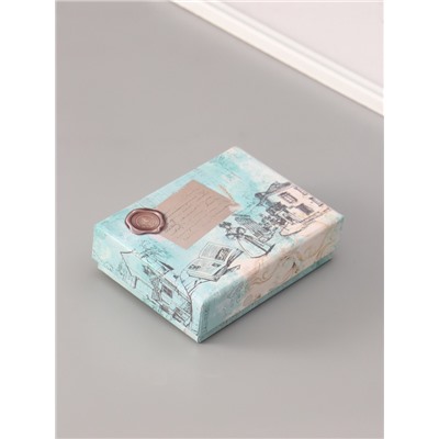 Подарочный набор для сургучной печати «Сова на луне», печать, ручка, сургуч, 12.5×10×3.6 см