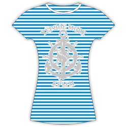 Женская тельняшка платье 25