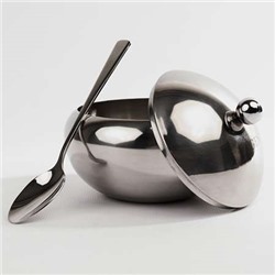 210-1 Сахарница  (460 мл. с ложкой нерж) (24) - АКЦИЯ