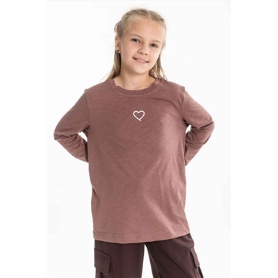 Футболка с длинным рукавом. М225103Пк