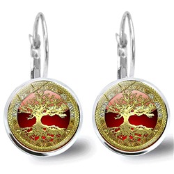 Серьги с английским замком арт. 13 3953 (id 259430)