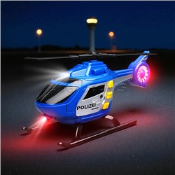 Вертолет "Полиция" 1:32 (свет, звук) в коробке