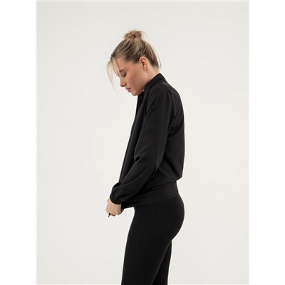 Ветровка женская Resport, р. 44, цвет чёрный, спортивная