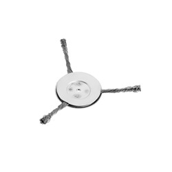 Катушка для триммера ТУНДРА, витая проволока, 3 луча, посадочное отверстие 5 мм