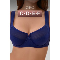 Бюстгальтер 2816 мягкая чаша с сеточкой (Синий)