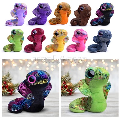 Мягкая игрушка "Змея" 17см.