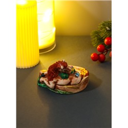 Фигурка гипс «Жеребенок на подкове», 8×8×6.5 см