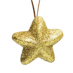 Набор новогодних украшений 3см*13шт золото