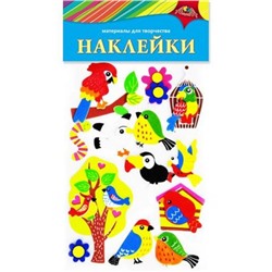 Декоративные наклейки из ЭВА "Яркие птички" С3476-20 АппликА