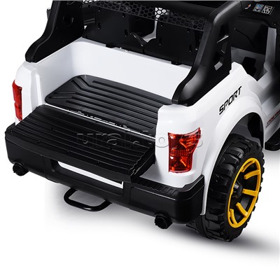 Электромобиль детский "Крутой внедорожник" (цвет белый)