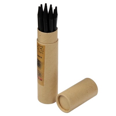 Карандаши угольные, чёрные, 12 шт. в наборе, Soft