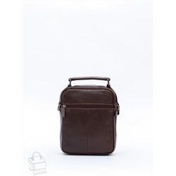 Сумка мужская кожаная 634M brown Fuzhiniao