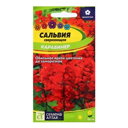 Семена Сальвия "Карабинер сверкающая", ц/п,  0,1 гр.