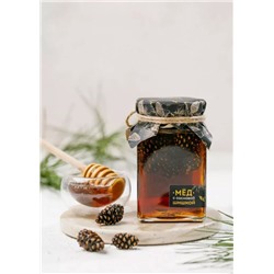 Мед с сосновой шишкой / Cedar Immuno / 250 г / Сибирский кедр