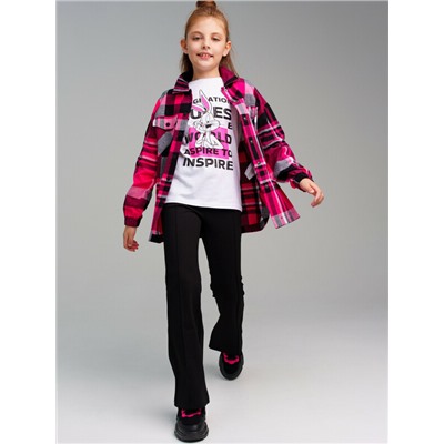 Рубашка текстильная для девочек