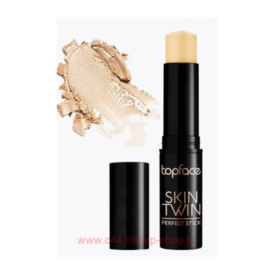 TopFace Instyle Хайлайтер стик Skin Twin тон 002 Golden Crown PT 560