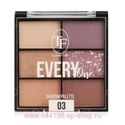Triumph Тени Палитра тон 03 Розовый 6 тонов Every One СTE 37